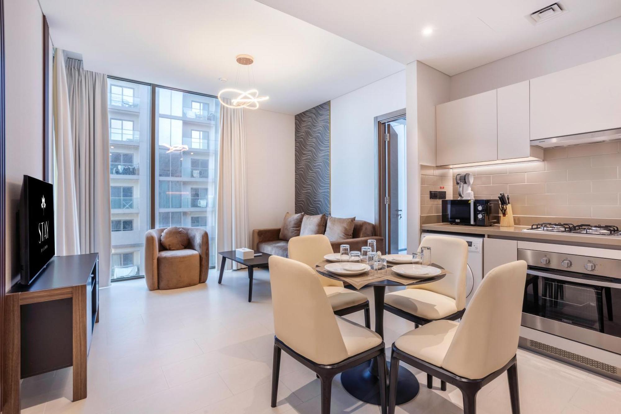 Stay By Latinem Luxury 1Br Plus Study Holiday Home Cv A2712 Near Downtown Dubai Luaran gambar