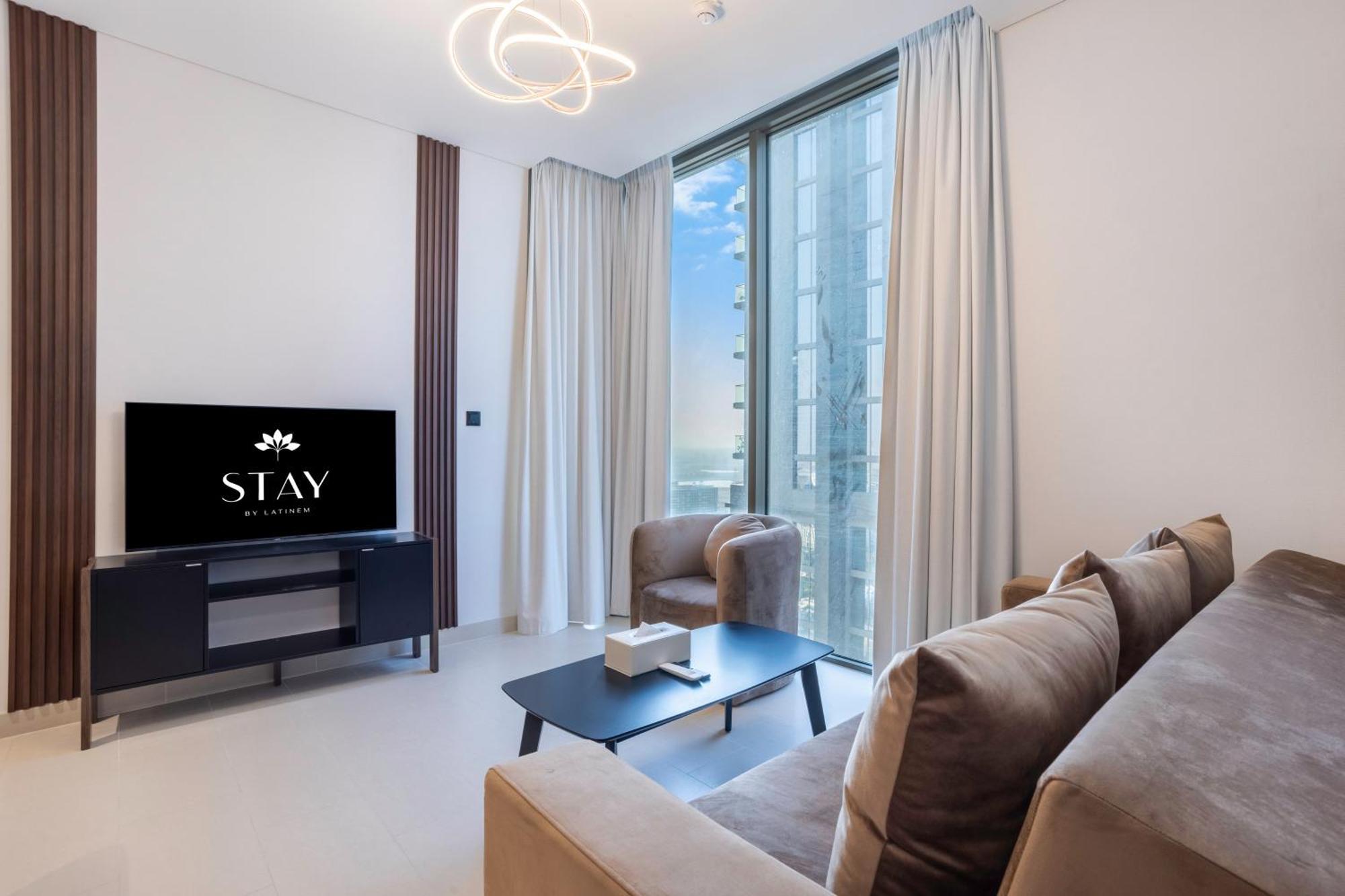 Stay By Latinem Luxury 1Br Plus Study Holiday Home Cv A2712 Near Downtown Dubai Luaran gambar